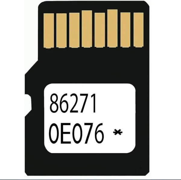 GPS Navigation SD Card