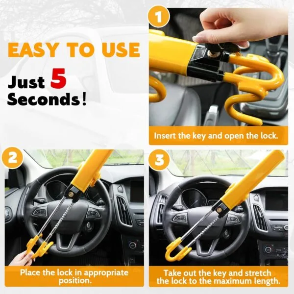 Steering Wheel Lock - Image 6